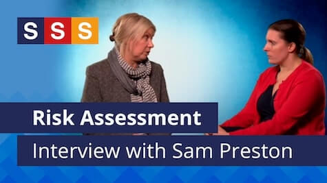 poster frame for the interview with Sam Preston on Risk Assessment